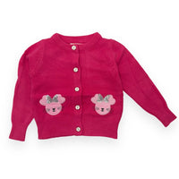 Pull cardigan bébé fille