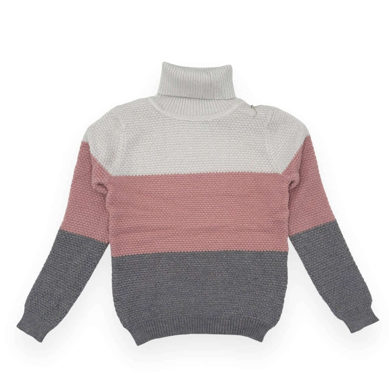 Pull col montant pour fille