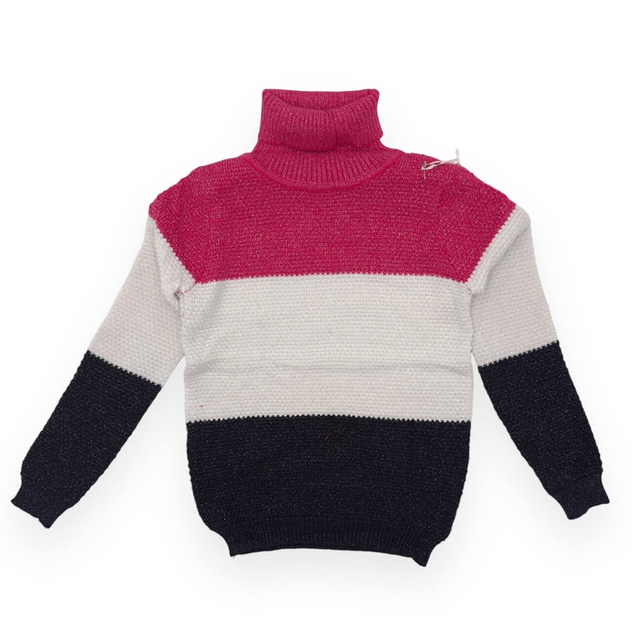 Pull col montant pour fille