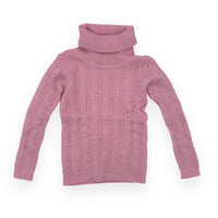 Pull col montant pour fille