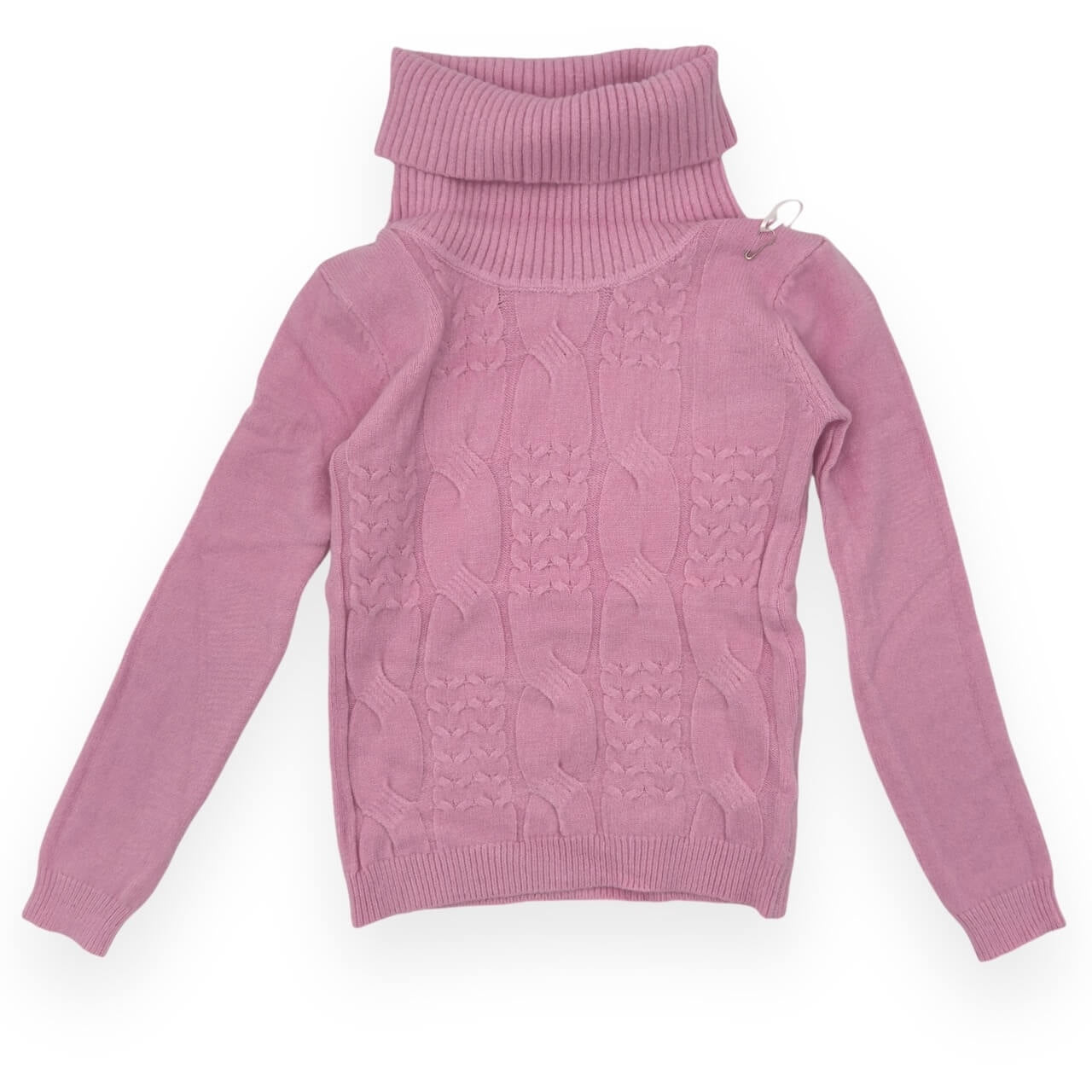 Pull col montant pour fille