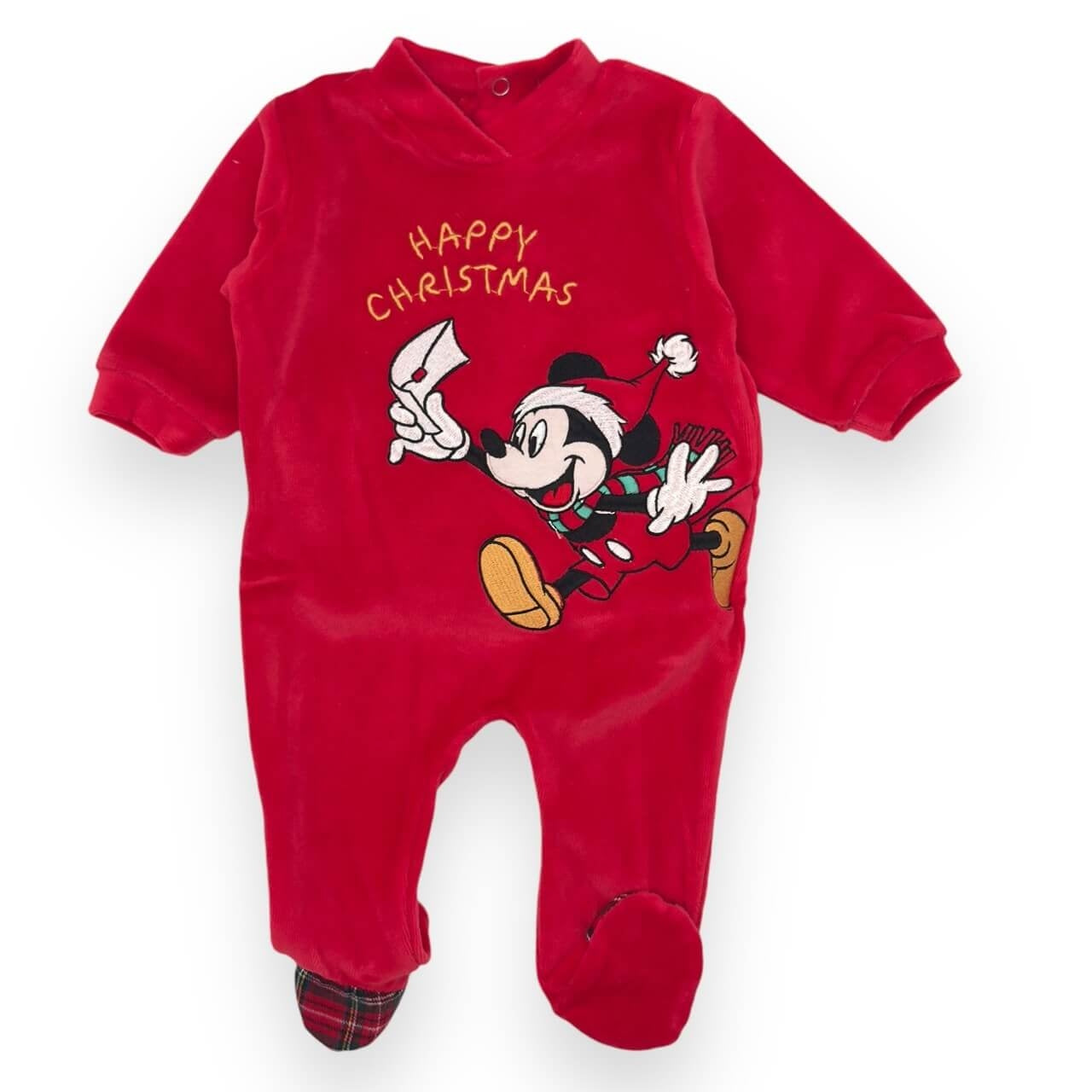 Combinaison chenille de Noël Mickey Mouse