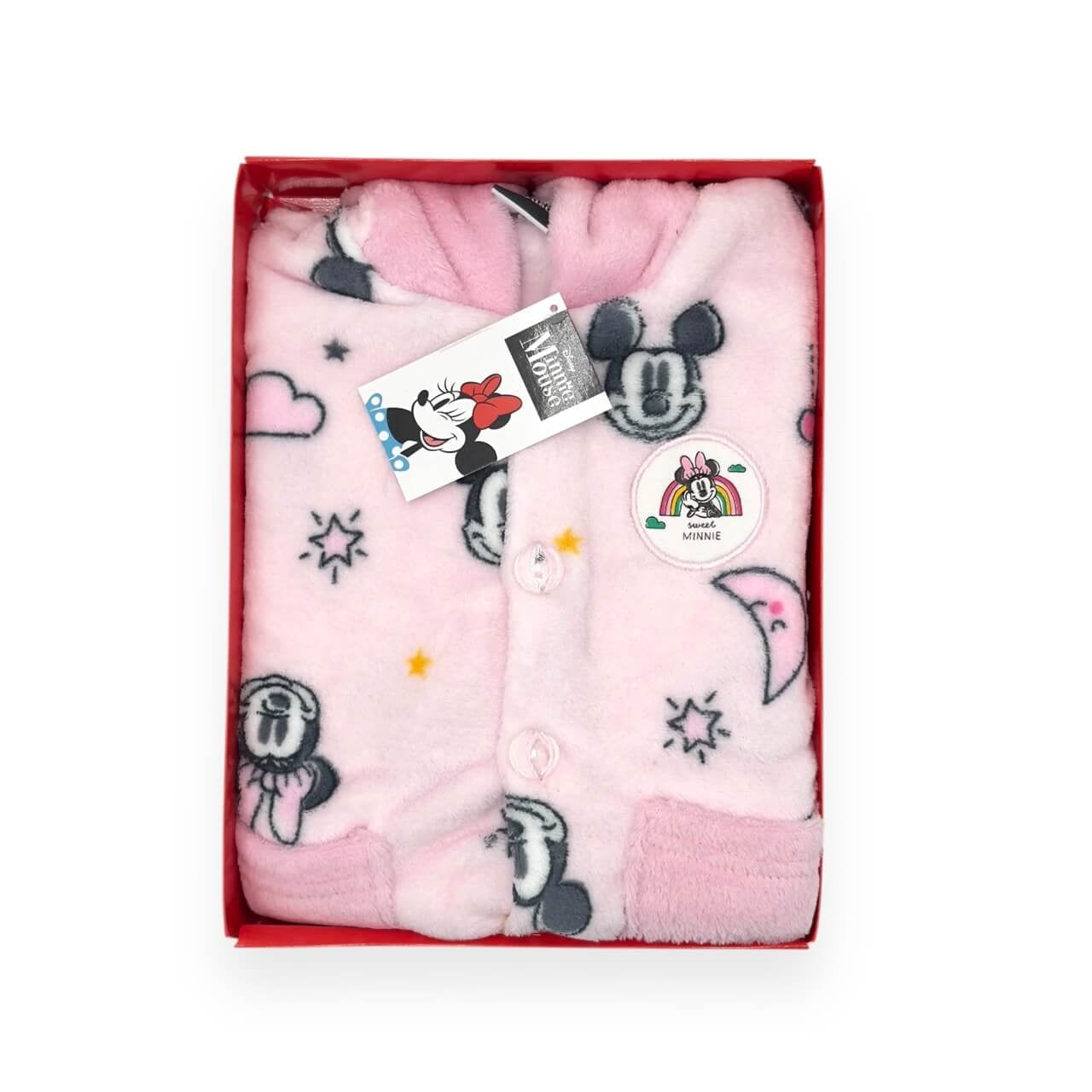 Robe de chambre en chenille Minnie Mouse