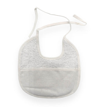 Bavoir à broder avec toile Ida