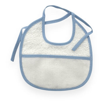 Bavoir à broder avec toile Ida