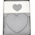 Parure complète de draps + couette déhoussable + taie landau