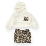 Tenue bébé fille chaude en coton