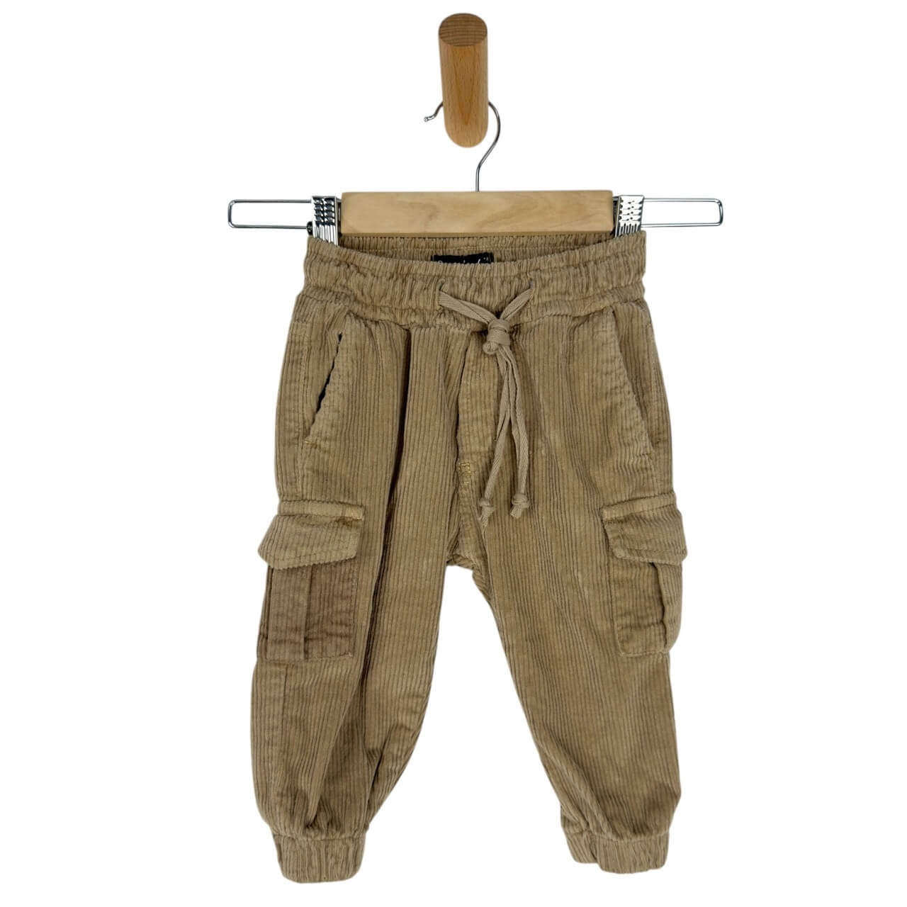 Pantalone Neonato Cargo in Velluto con Tasconi - Pierre Cardin