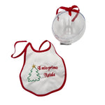 Bavoir de Noël + Boule de Noël