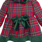 Robe écossaise pour bébé fille