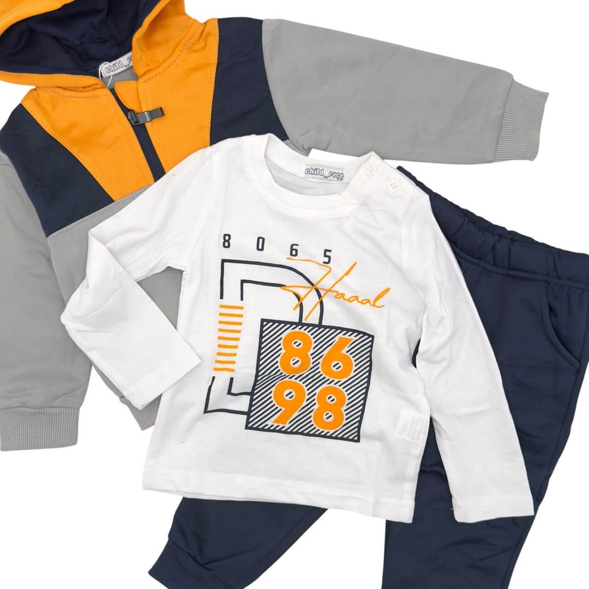Survêtement sweat 3 pièces nouveau-né
