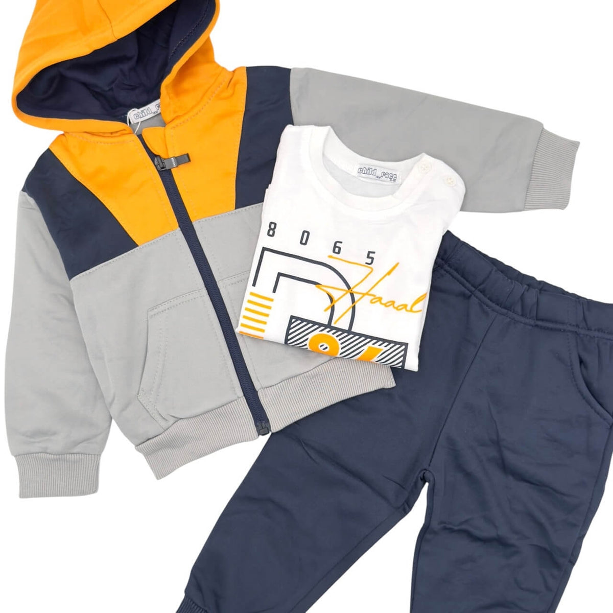 Survêtement sweat 3 pièces nouveau-né