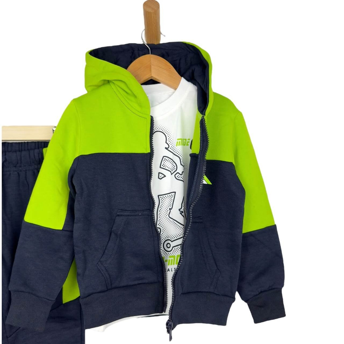 Survêtement sweat-shirt 3 pièces pour bébé