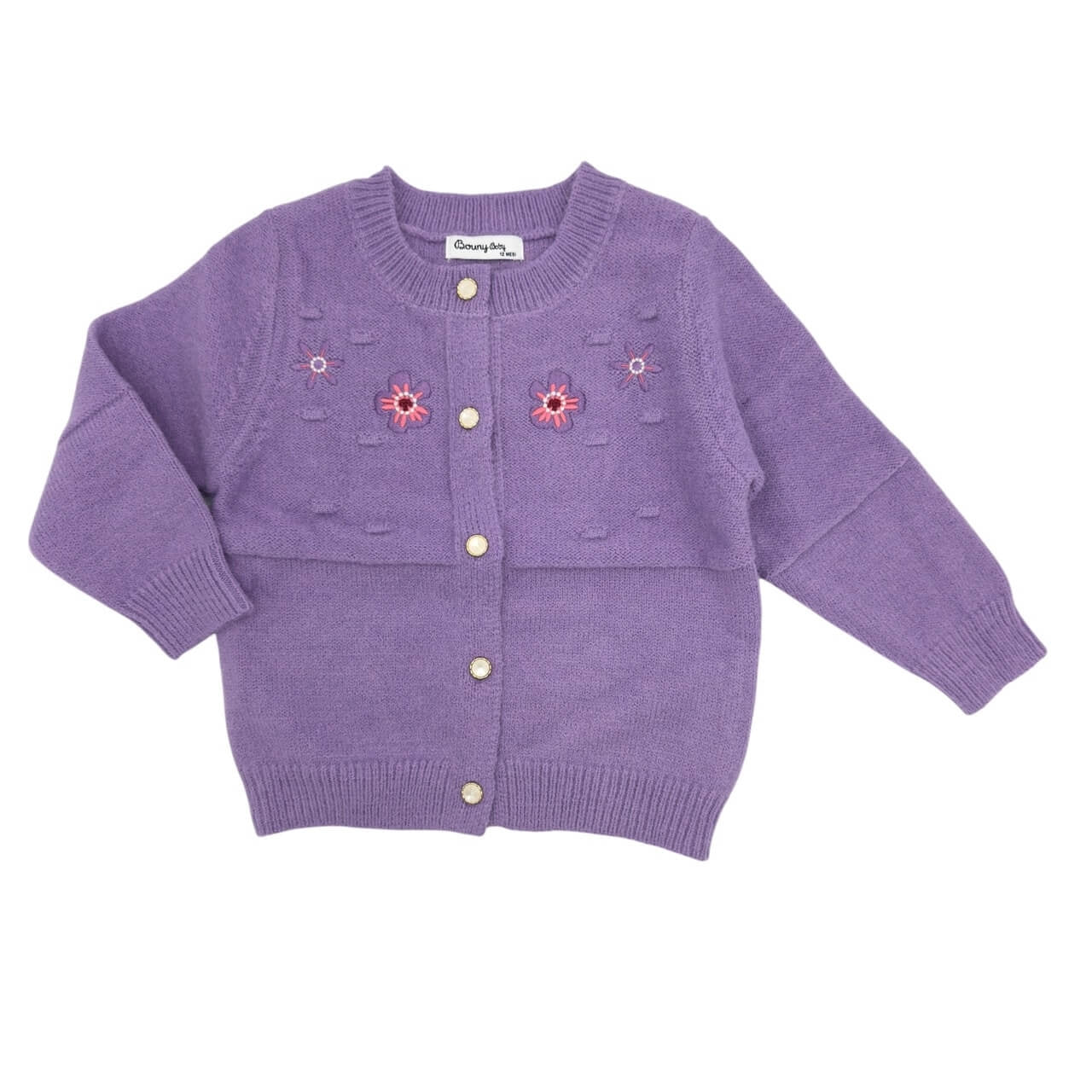 Pull cardigan bébé fille