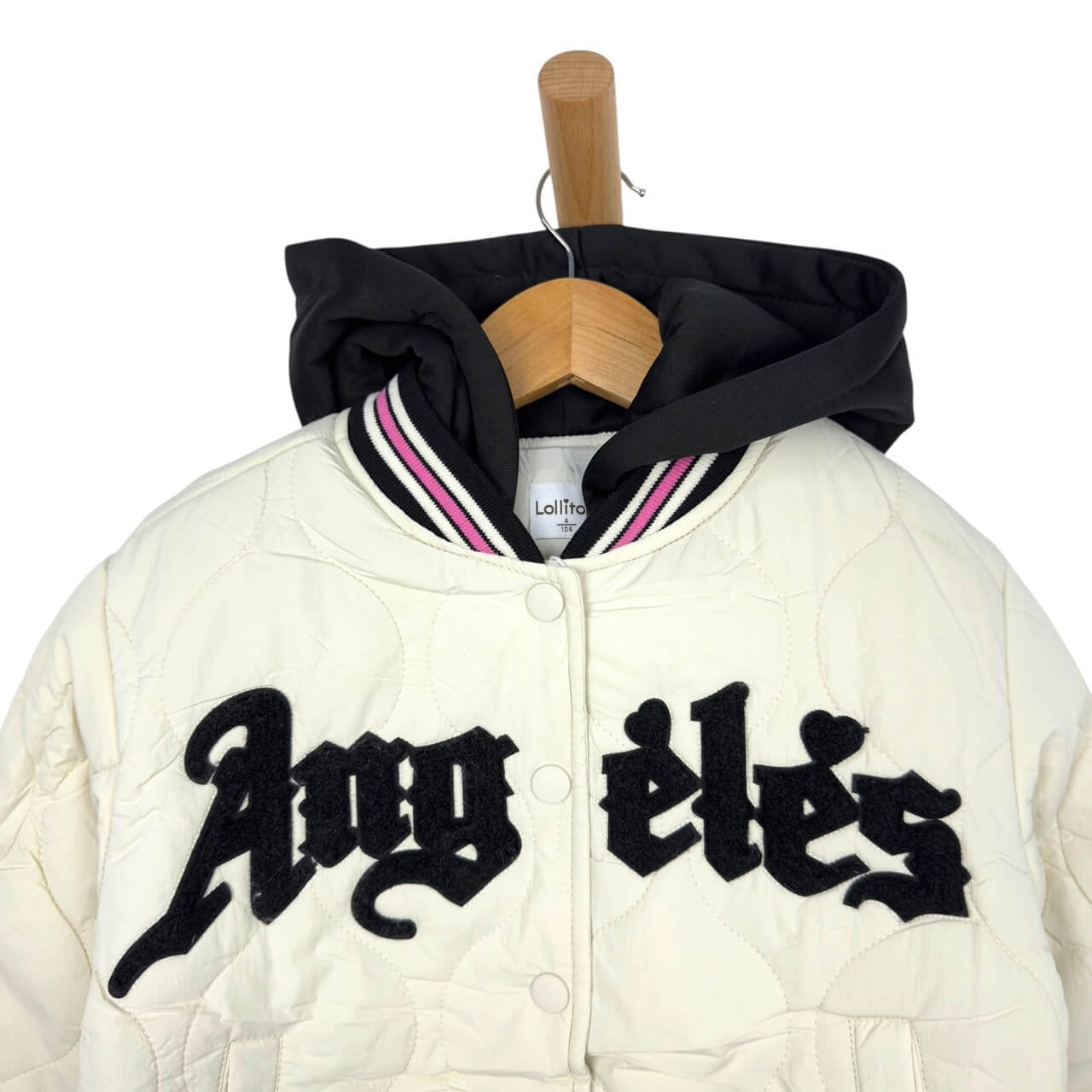 Veste matelassée Collage pour bébé fille