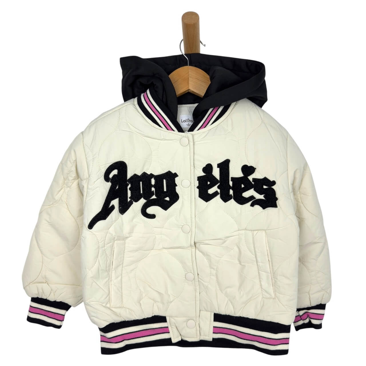 Veste matelassée Collage pour bébé fille