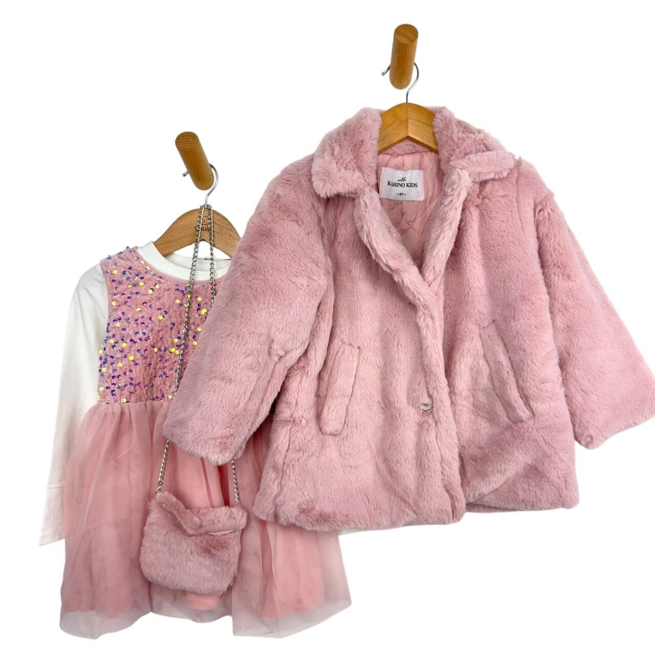 Ensemble 4 pièces pour bébé fille