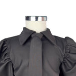 Chemise en flanelle avec cravate pour fille 
