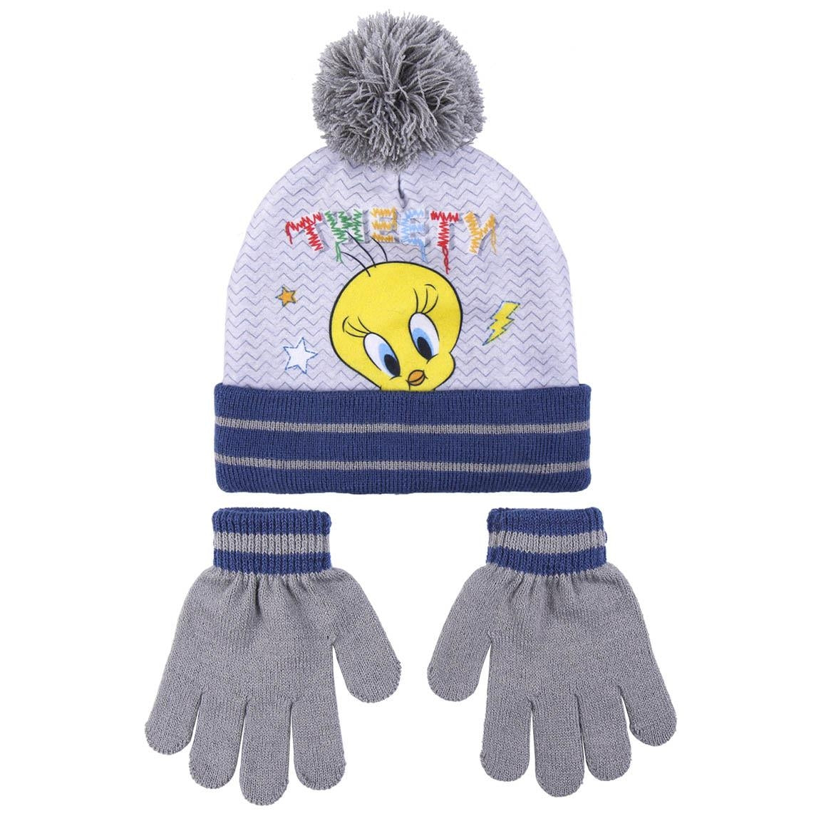 Cappello Titti Looney Tunes con Guanti