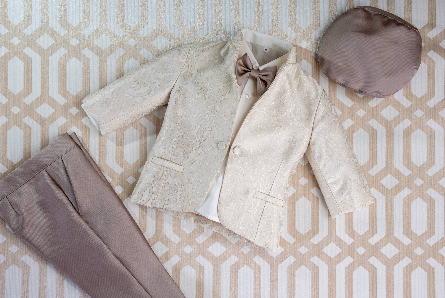 Robe de baptême pour nouveau-né - Fabriquée en Italie