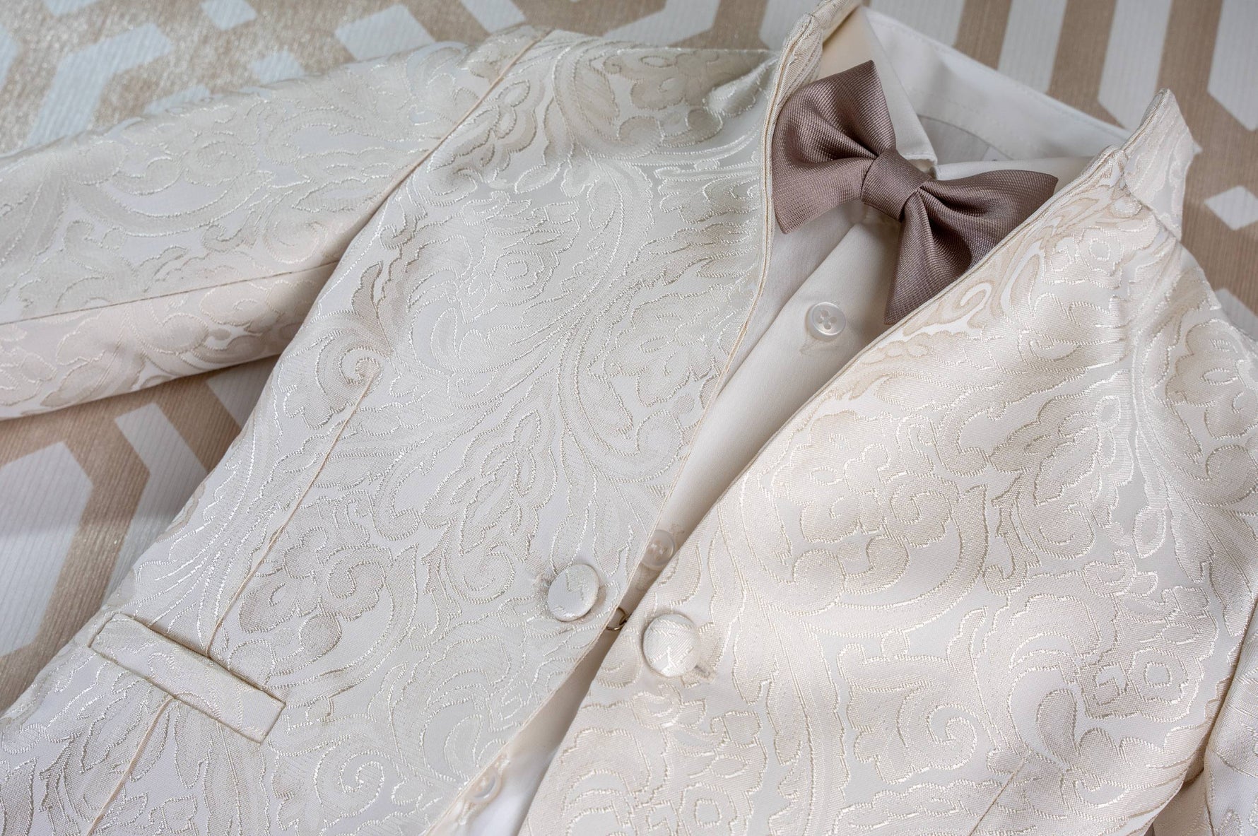 Robe de baptême pour nouveau-né - Fabriquée en Italie