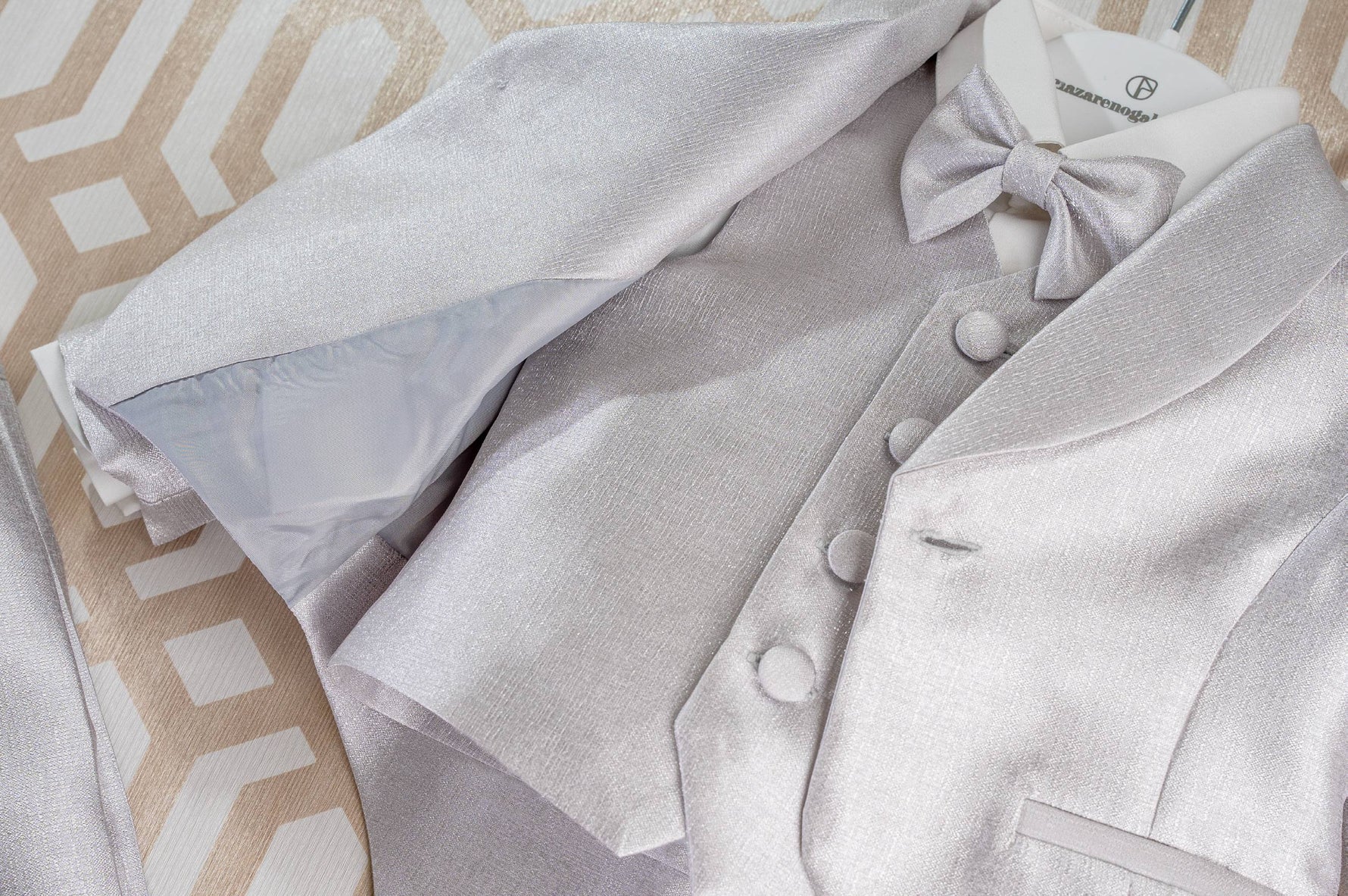 Robe de baptême pour nouveau-né - Fabriquée en Italie