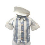 Robe en lin pour nouveau-né