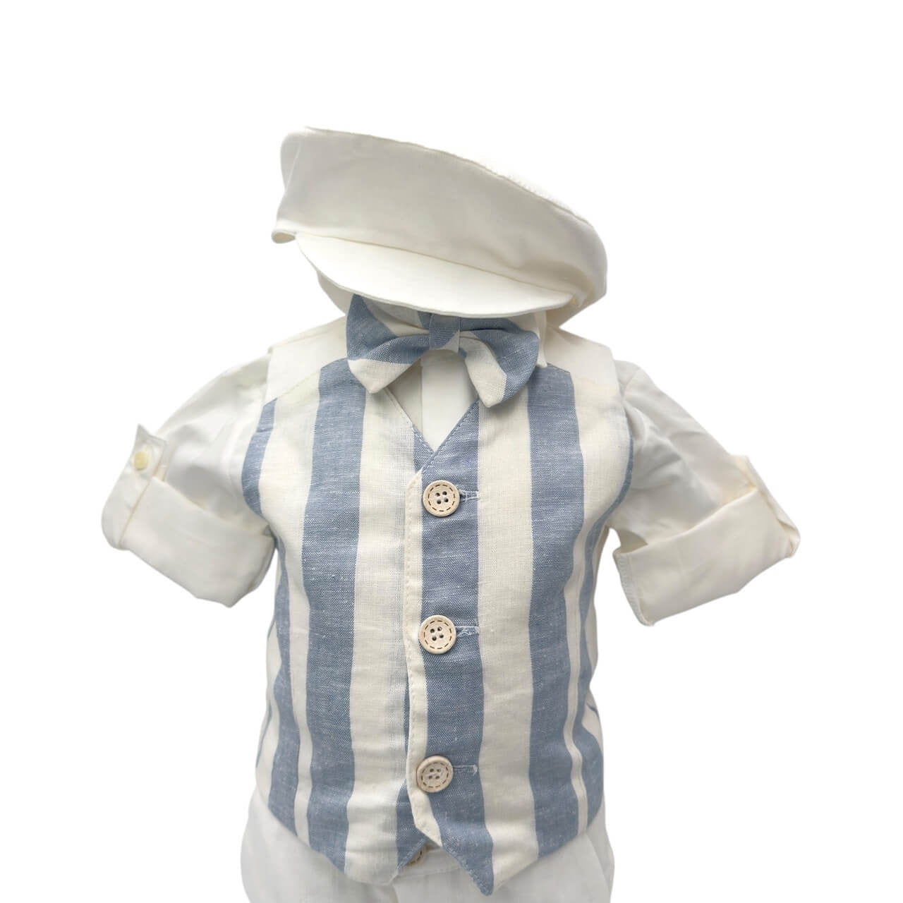 Robe en lin pour nouveau-né