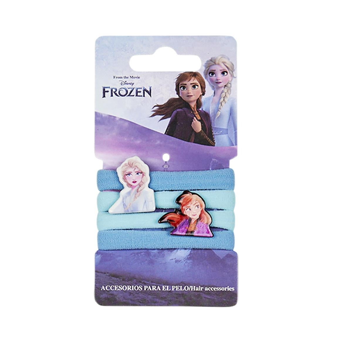 Ensemble d'élastiques à cheveux Disney La Reine des Neiges - 4 pièces