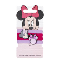 Set di elastici per capelli Disney Minnie Mouse - 4 pezzi