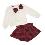 Tenue bébé fille chaude en coton