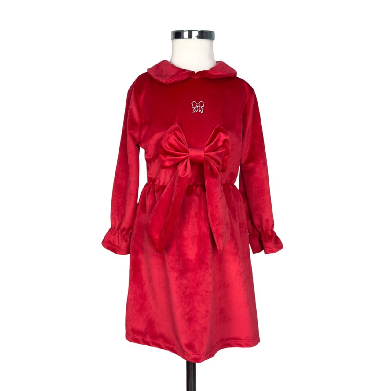 Robe en velours pour fille