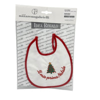 Bavoir de Noël à envers en plastique