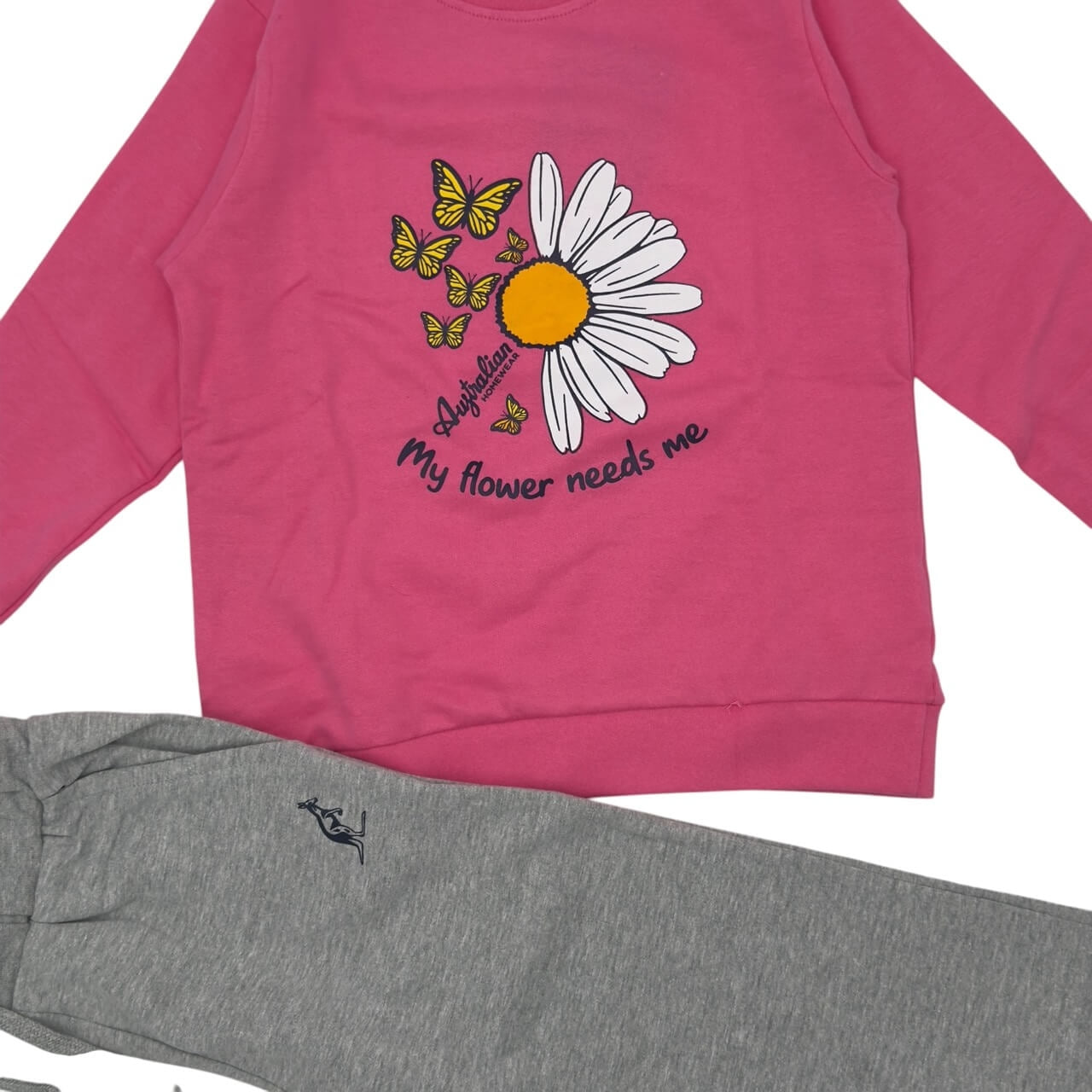 Pyjama en peluche pour bébé fille australienne