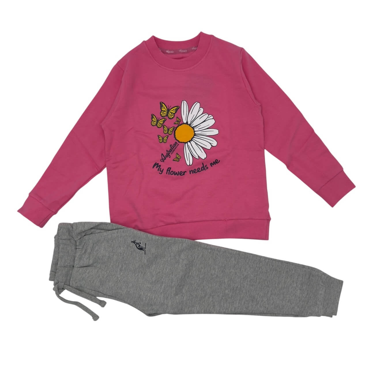 Pyjama en peluche pour bébé fille australienne