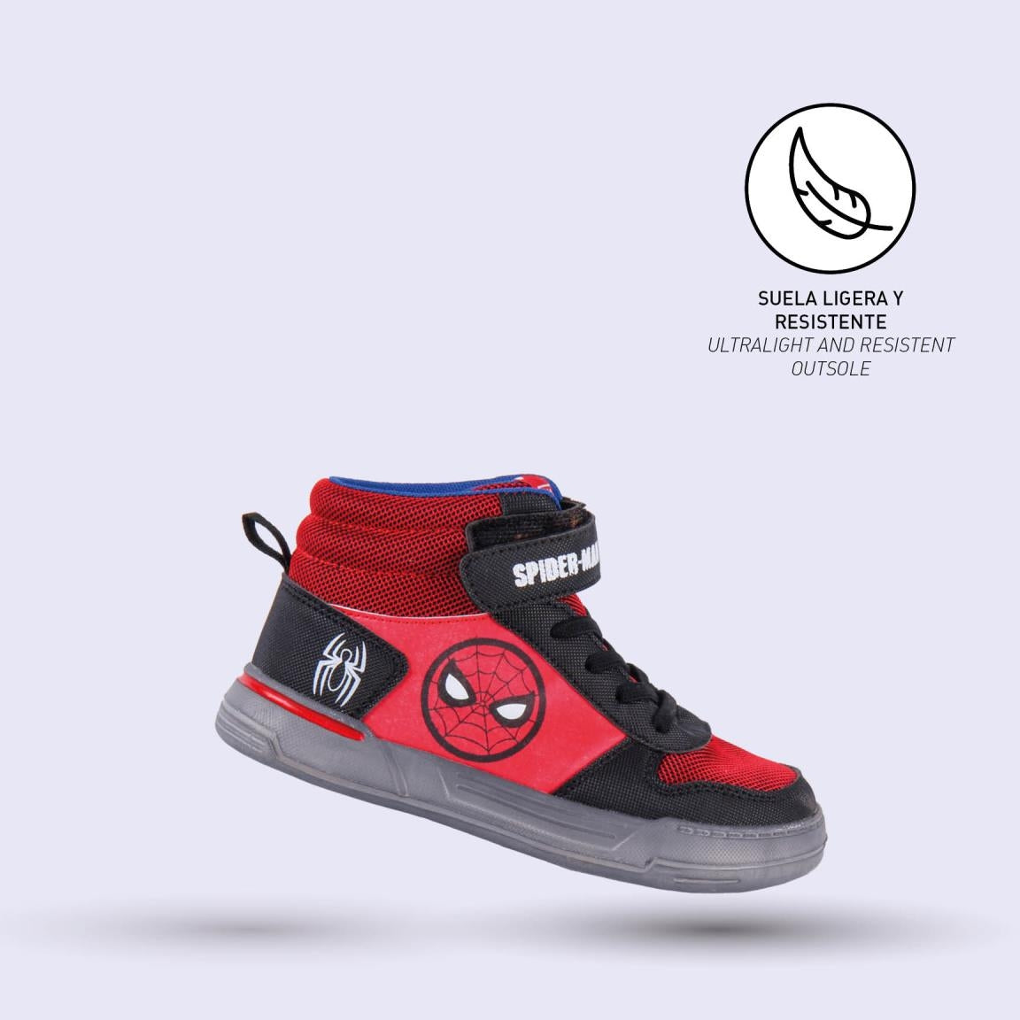 Baskets montantes Spiderman 