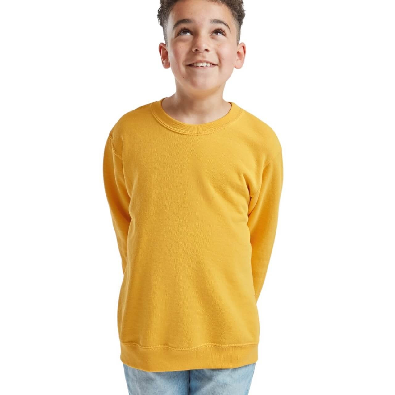 Sweat-shirt d'hiver jaune