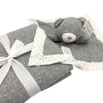 Coffret cadeau Dou Dou + couverture en coton