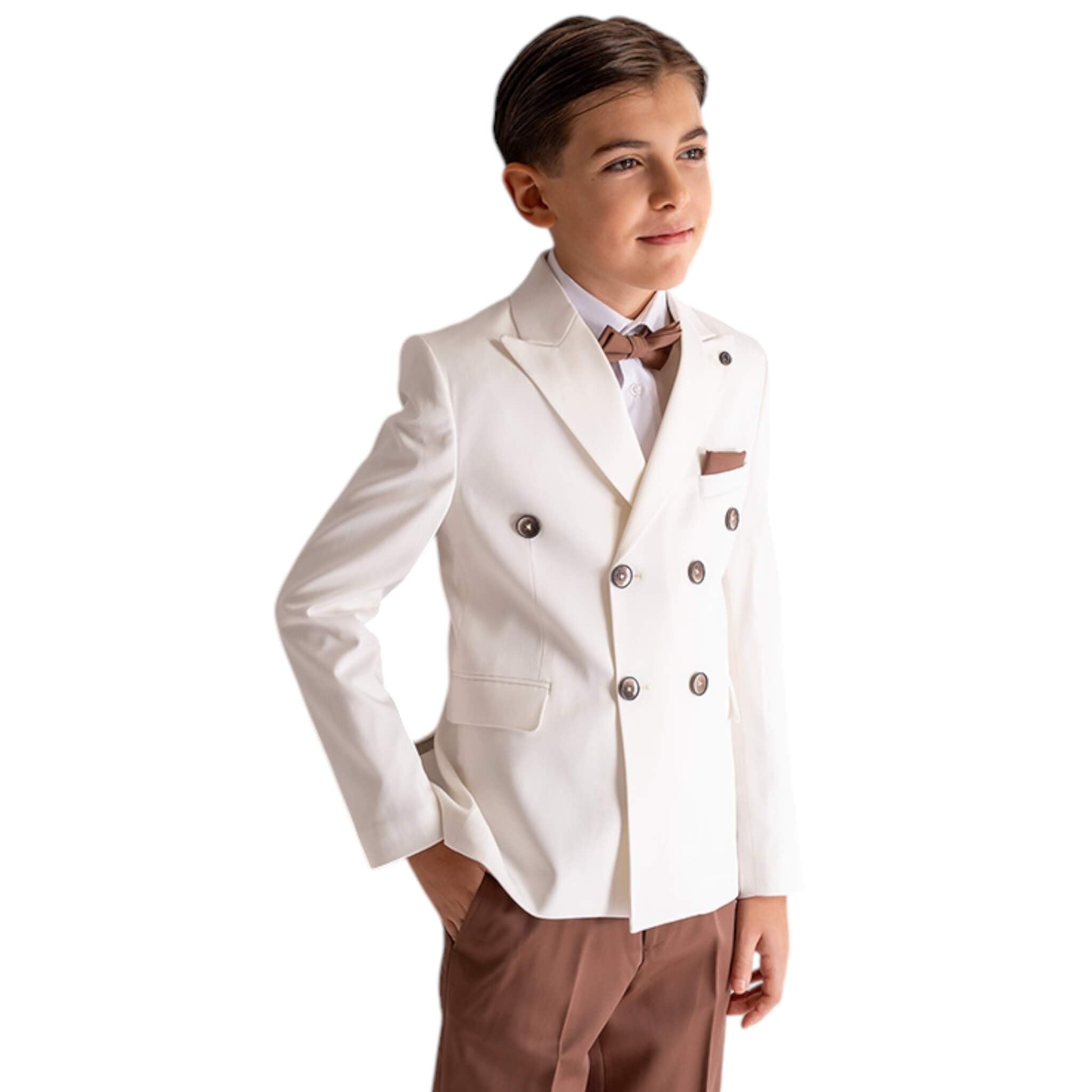 Combinaison de sport croisée pour enfants