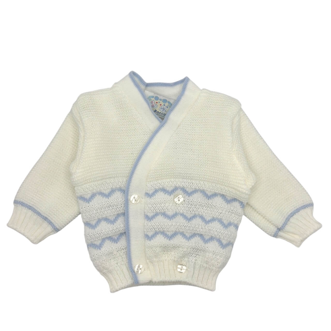 Pull en laine mélangée 0/6 mois