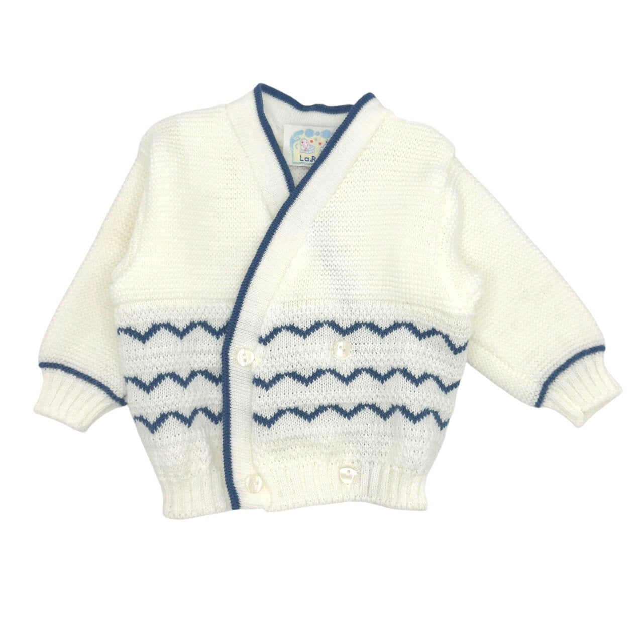 Pull en laine mélangée 0/6 mois