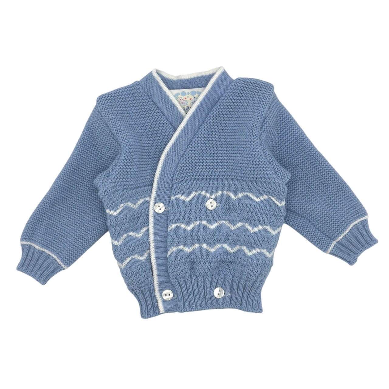 Pull en laine mélangée 0/6 mois
