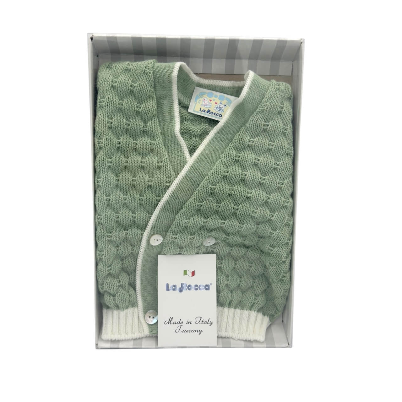 Pull en laine mélangée 0/6 mois