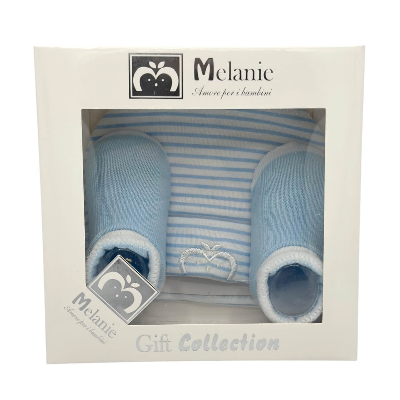 Ensemble chaussons et bonnet pour bébé