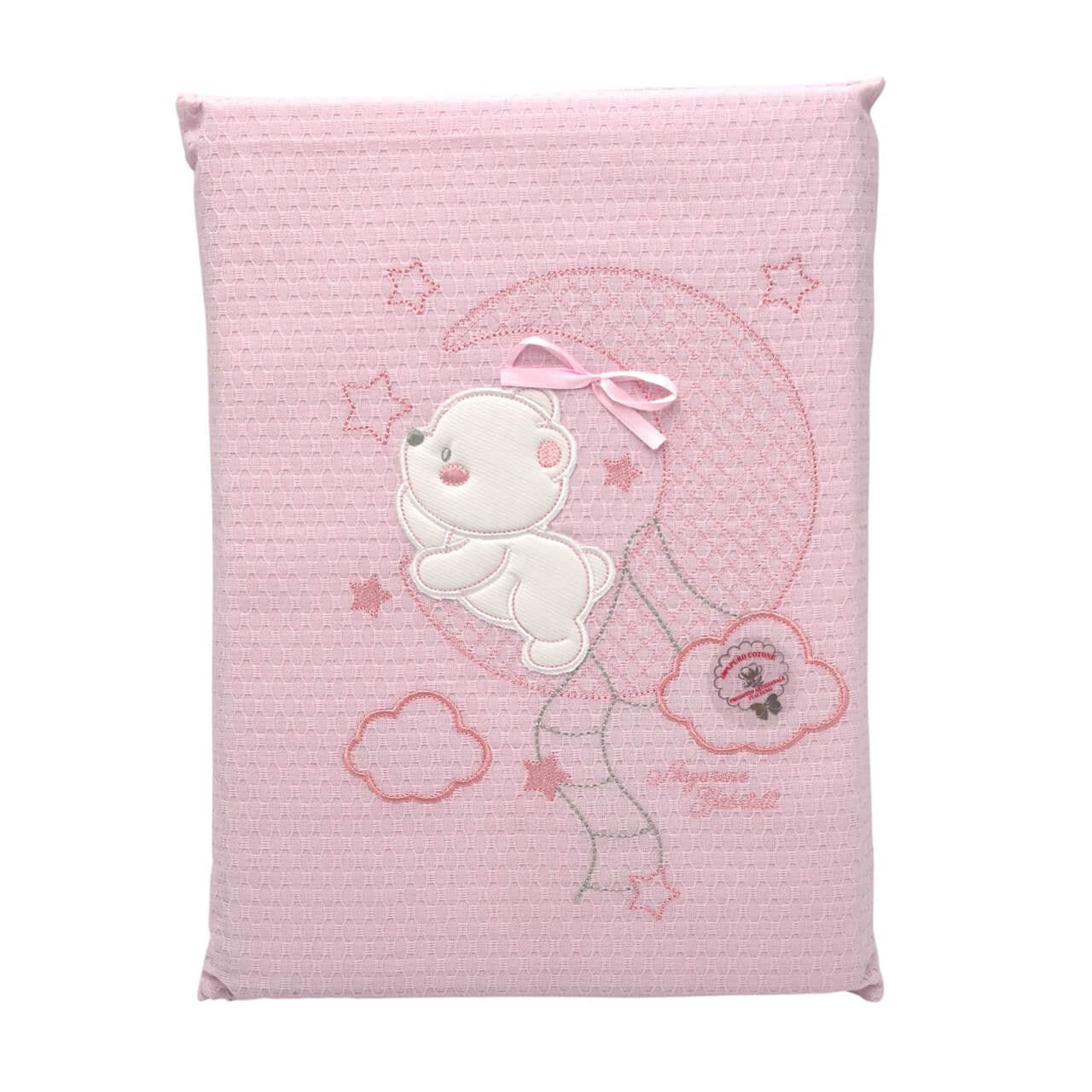 Couverture Lit Bébé Nazareno Gabrielli 100% Coton – Tissu Piquet