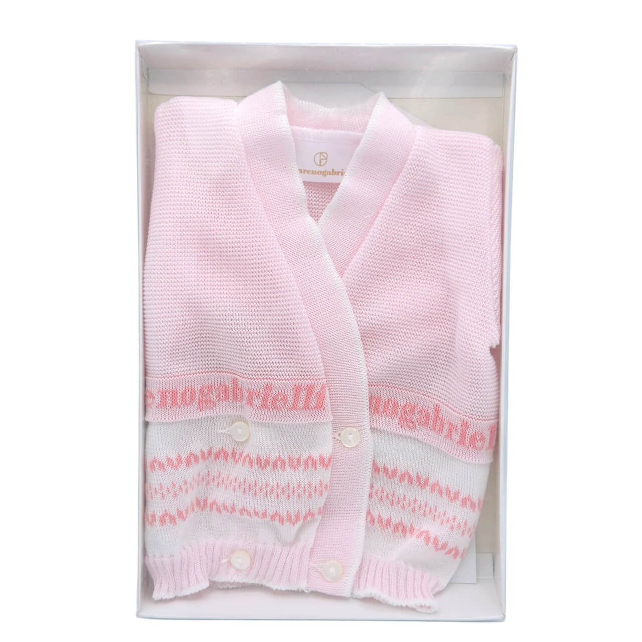 Cardigan Wrap Wrap en fil Nazareno Gabrielli