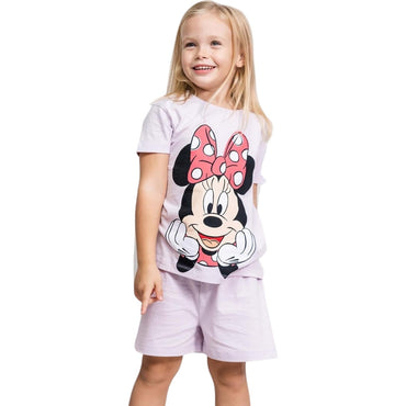 Pigiama Corto 100% Cotone Disney Minnie