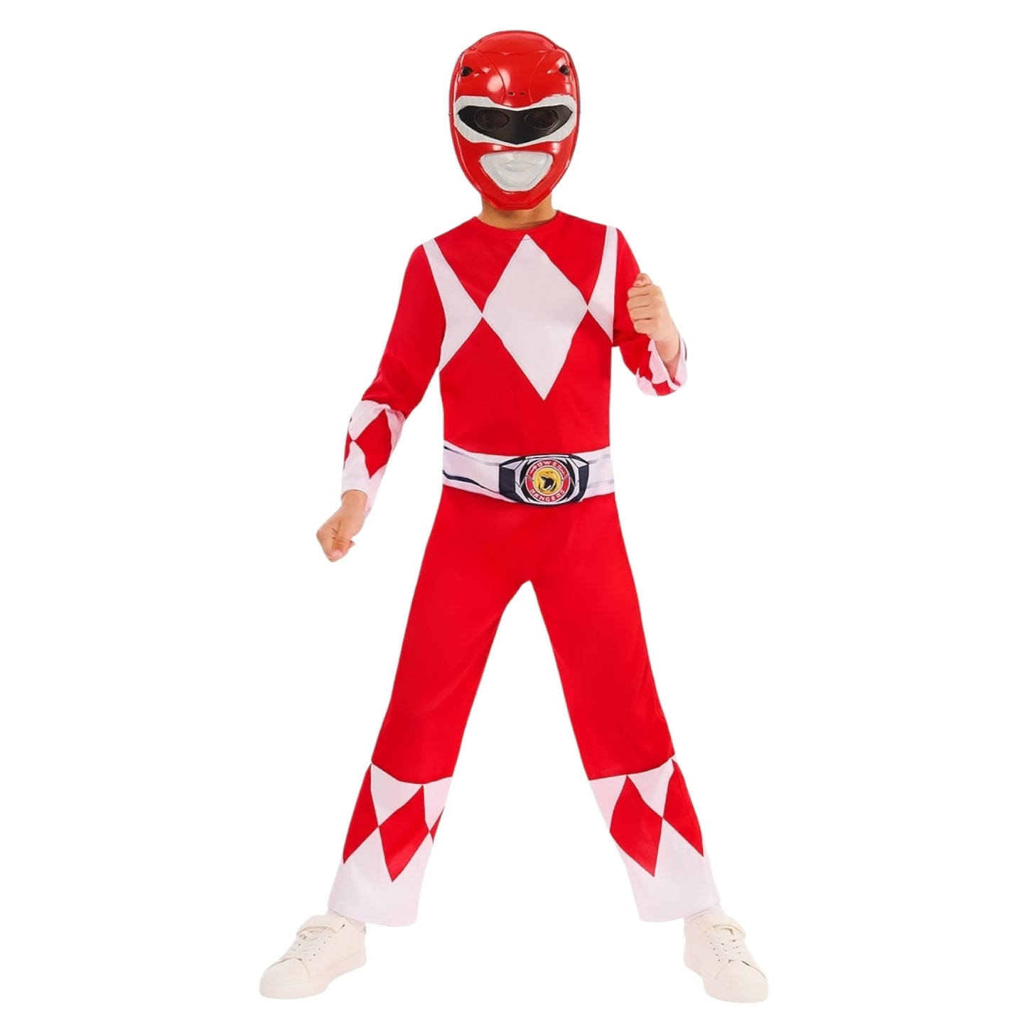 Costume carnevale POWER RANGERS Rosso