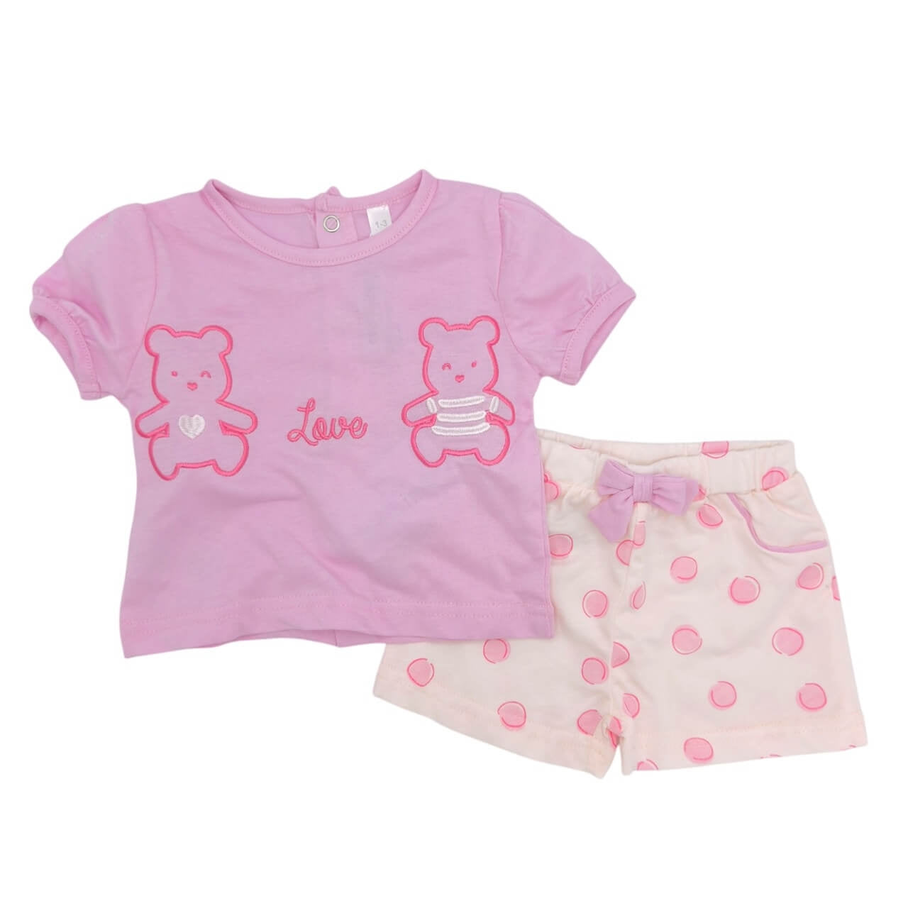 Tenue Bébé Fille 100% Coton