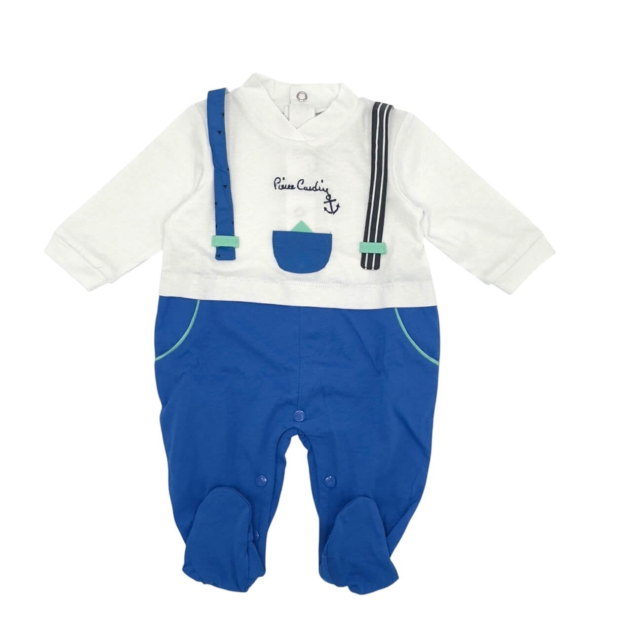 Barboteuse en coton Pierre Cardin